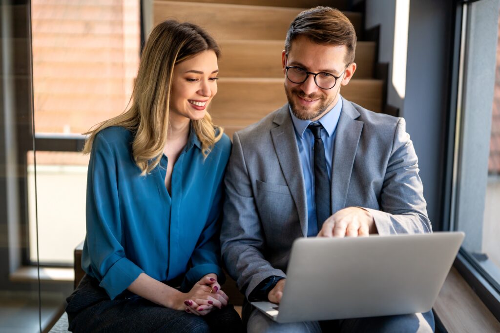 Zdjęcie prezentujące pracowników marketingu